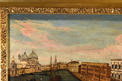 Vedutist Painter Of The 18th Century, View Of Venice With The Grand Canal