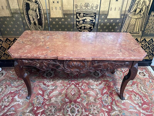 Console - Louis XV period game table