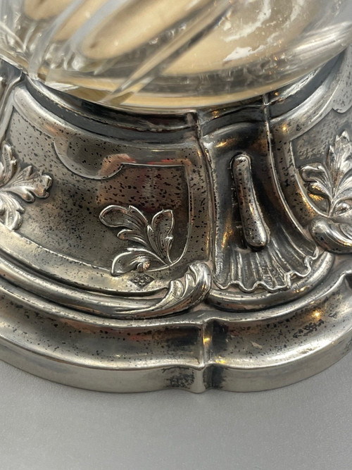 Aiguière En Argent Massif De Style Louis XV Orfèvre Ravinet&compagnie