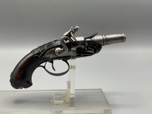 Pistolet De Voyage D’époque Louis XV