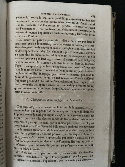 3 tomes Traité des accouchements par Gardien 7 planches tableau synoptique