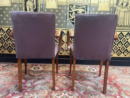 Pair of Bridges armchairs