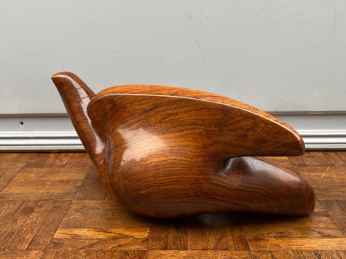 Modernist free-form wooden sculpture 1960