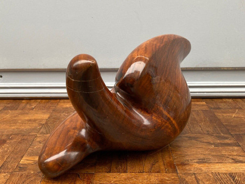 Modernist free-form wooden sculpture 1960