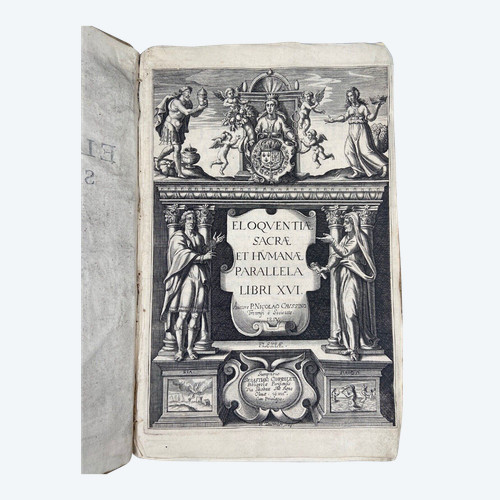 Book Eloquentiae Sacrae et Humanae Parallela Libri XVI P. Nicolao Caussino 1619