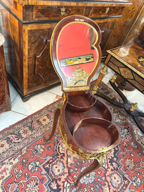 Small Art Nouveau Dressing Table or Jewelry Storage