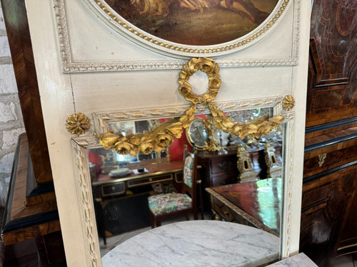 TRUMEAU AND CONSOLE IN THE LOUIS XVI STYLE