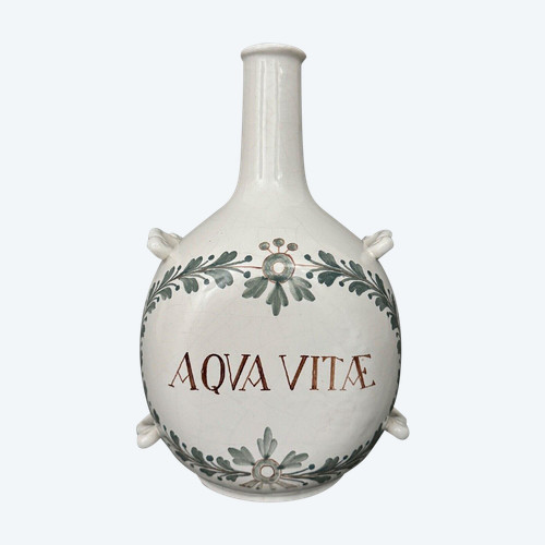 Gourde Aqua Vitae pharmacie XIXe