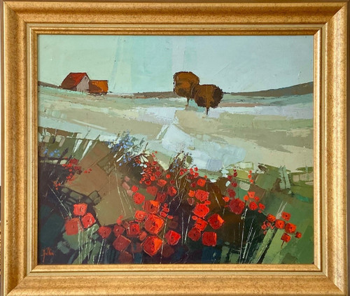 Roger Keiflin (né En 1949), Tableau "Maison Aux Coquelicots"