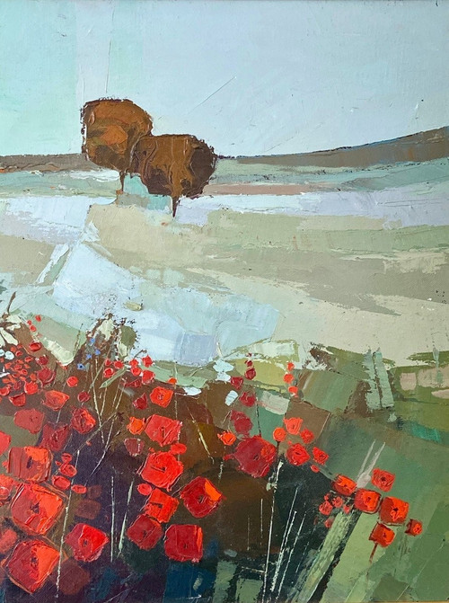 Roger Keiflin (né En 1949), Tableau "Maison Aux Coquelicots"