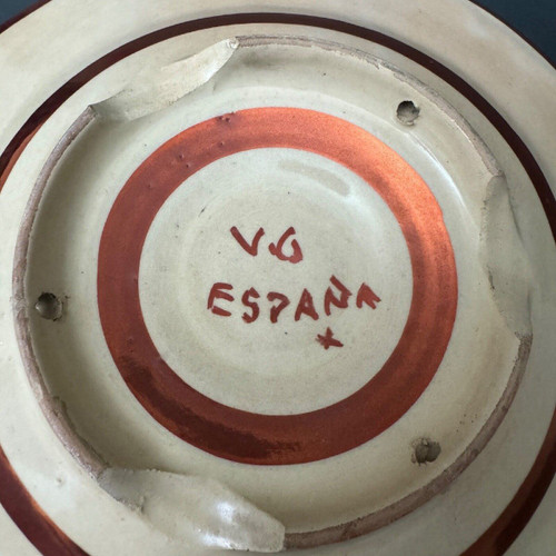 Polylobed ceramic dish VG España