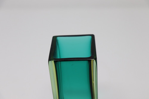 Petit Vase en Verre attribué à Flavio Poli pour Seguso, 1970s