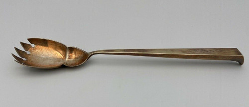 Pair of silver and vermeil cutlery, Cupid hallmark, 19th century 177 grams