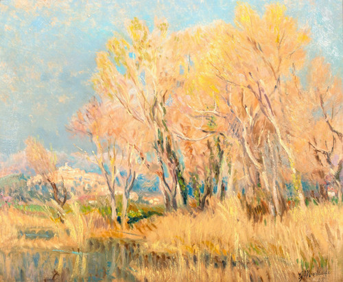 Early Spring near Cagnes-sur-Mer - Georges Moullade