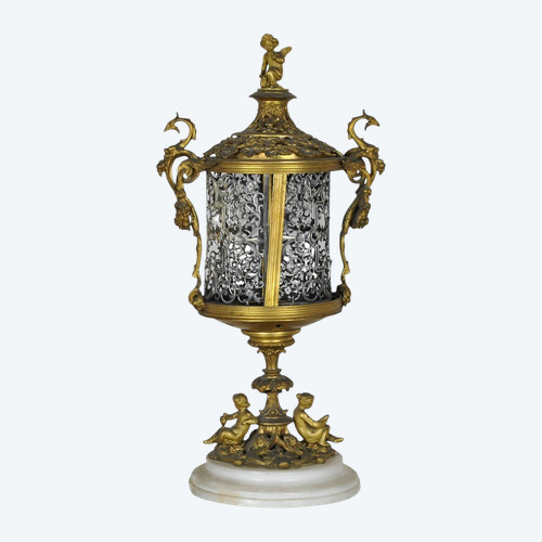 Att Maison Giroux, Bronze Covered Cup, 19th Century