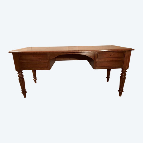 Louis-Philippe period oak desk.