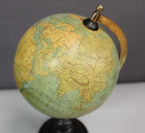 Terrestrial Globe by Vivien De Saint Martin Circa 1880