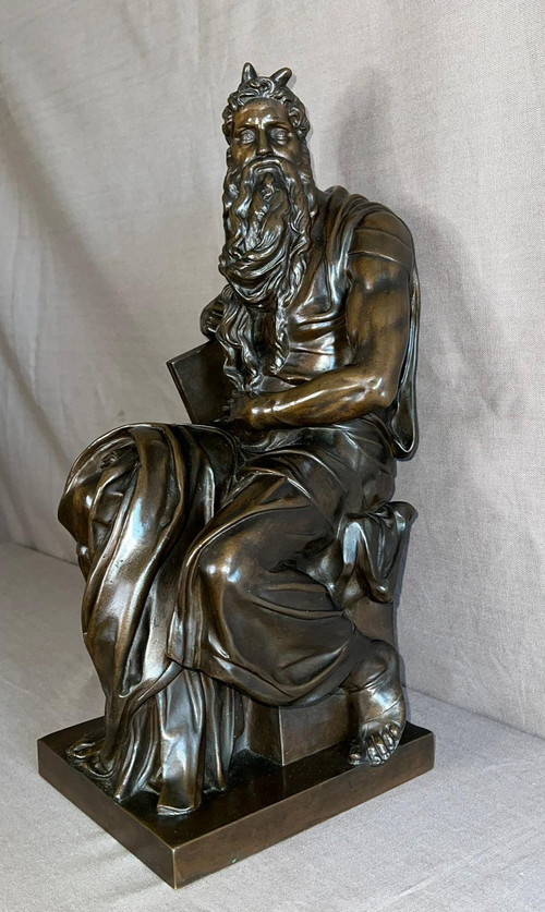 Bronze sculpture Moise F. Barbedienne 19th century