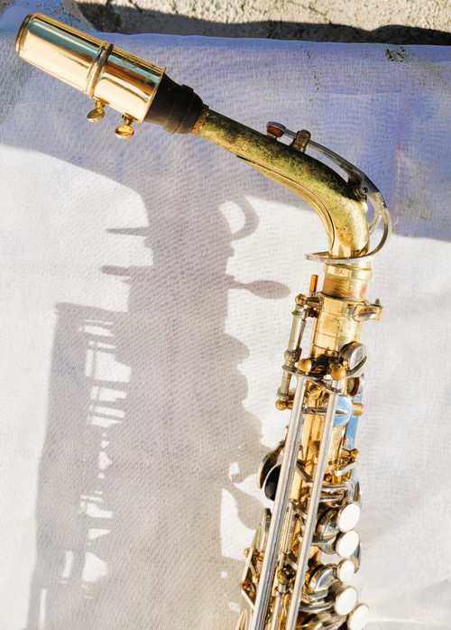 Saxophone alto Sakura avec sa boite