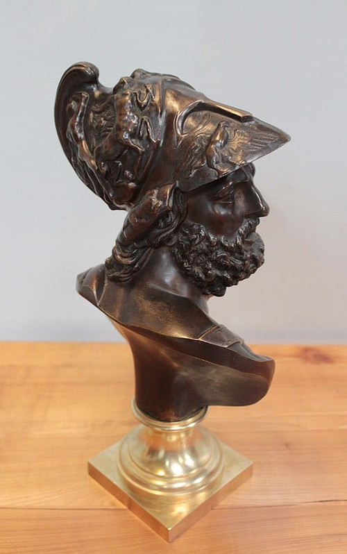 Bronze bust of Pericles - 20th century