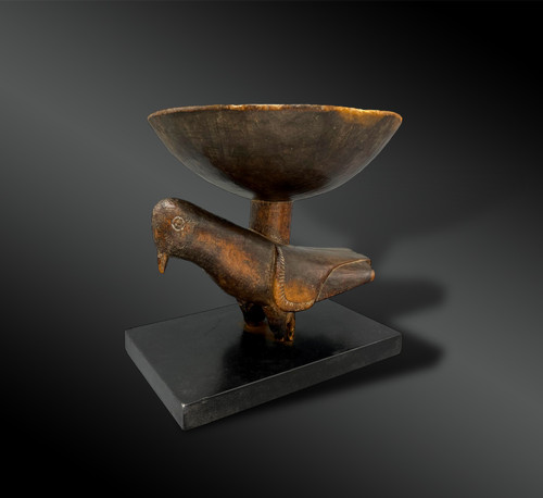 COUPE de DIVINATION agere Ifa - Culture Yoruba, Royaume d’Oyo, Nigéria - XIXème siècle 