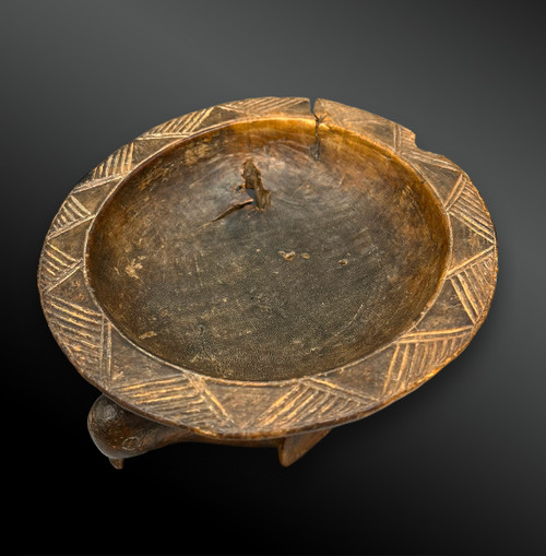 COUPE de DIVINATION agere Ifa - Culture Yoruba, Royaume d’Oyo, Nigéria - XIXème siècle 