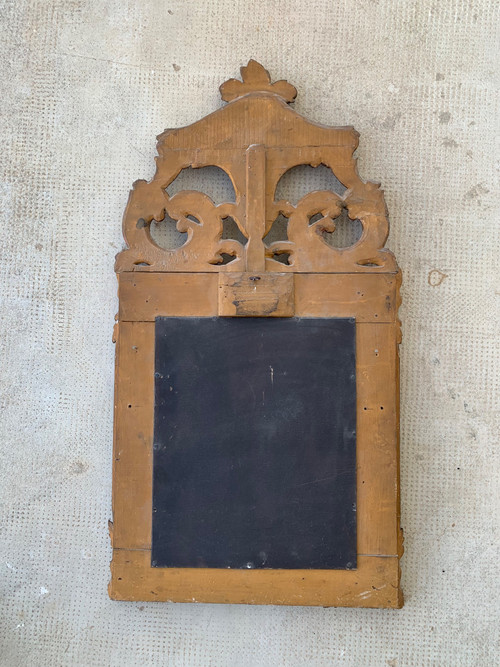 Gilded wood mirror