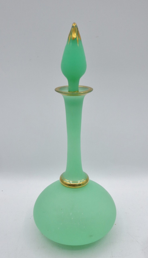 Opaline bottle, 19th century.  