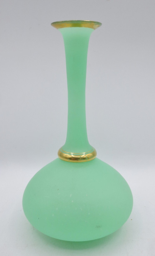 Opaline bottle, 19th century.  