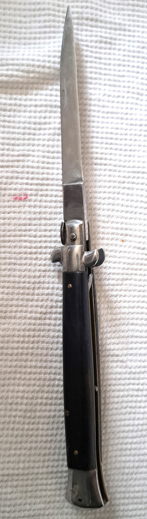 Chatellerault folding knife with ebony handle, early 20th century