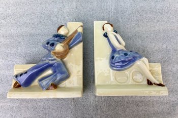 Pair of Art-deco bookends