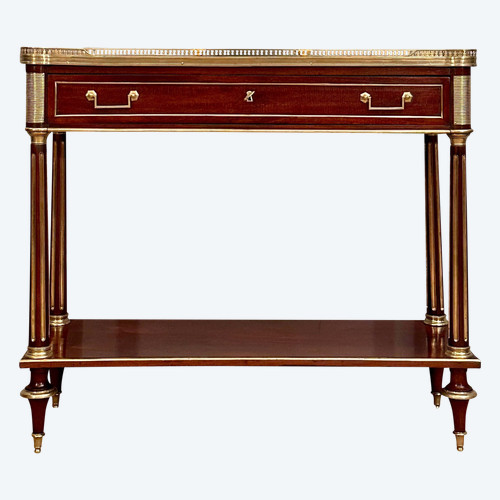 Louis XVI Period Mahogany Console About 1780