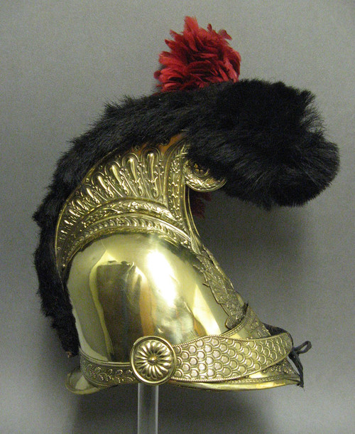 Casque De Sapeur Pompier Officier Mle 1821. Louis Philippe.