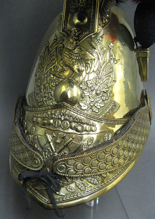 Casque De Sapeur Pompier Officier Mle 1821. Louis Philippe.