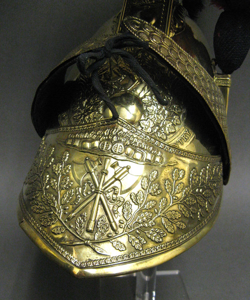 Casque De Sapeur Pompier Officier Mle 1821. Louis Philippe.