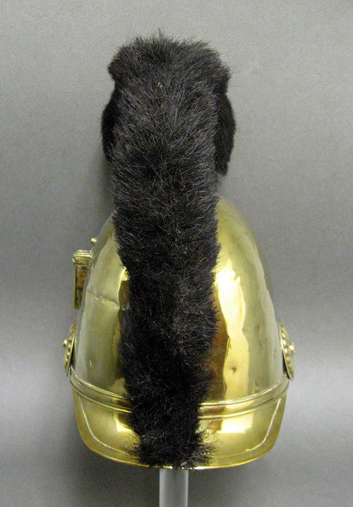 Casque De Sapeur Pompier Mle 1852 De La Ville De Langeais.