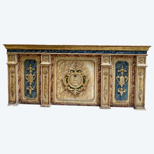 Barocker Altar Aus Holz - XVIII.