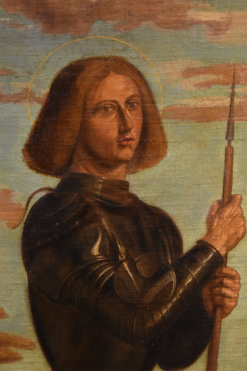 Saint George, Follower Of Cima Da Conegliano  (conegliano C. 1449 - Conegliano C. 1517)