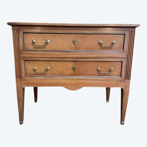 Louis XVI-Directoire style chest of drawers