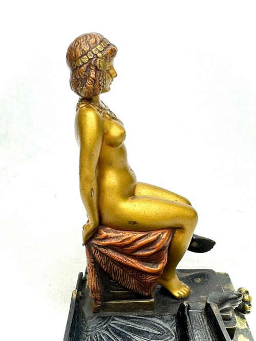 Bergman - Vienna Erotic Bronze Egyptian Deity