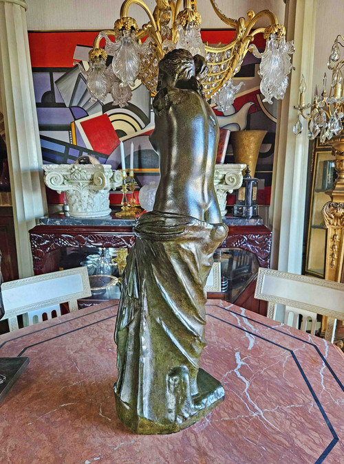 Venus De Milo with Bronze Patina Height 87 Cm