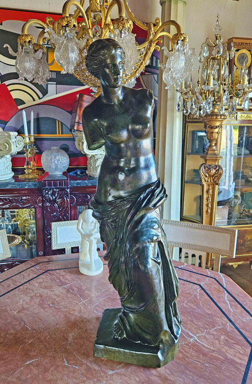 Venus De Milo with Bronze Patina Height 87 Cm