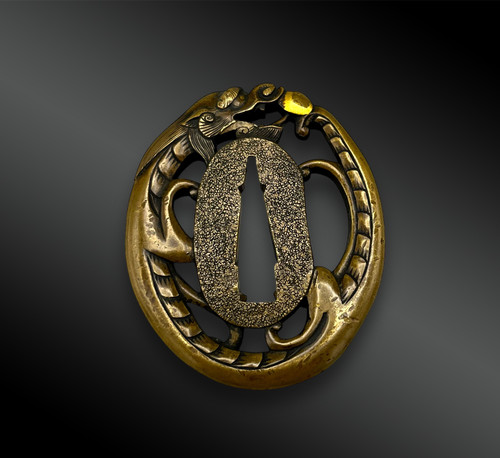 TSUBA Kawari Gata - Japon - Période Edo (1603-1868)