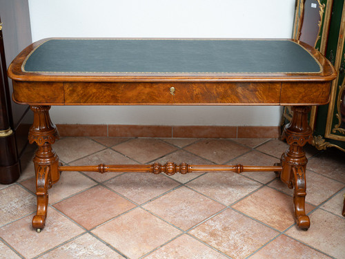 Antique Walnut Desk England 19th Century.