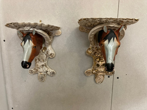 Chevaux porcelaine