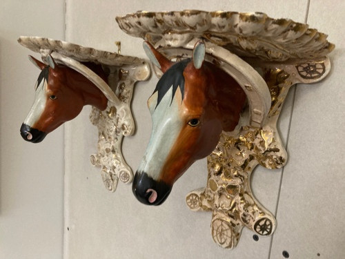 Chevaux porcelaine