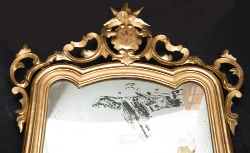 Antique Mirror from the 19th Century Naples