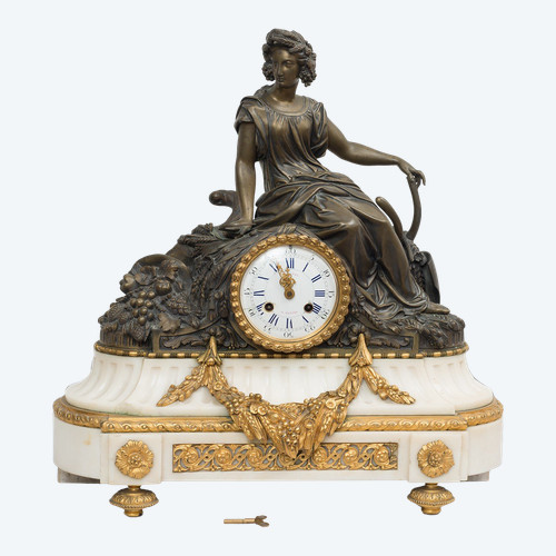 Antico Orologio Napoleone III Francese, Epoca XIX Secolo.