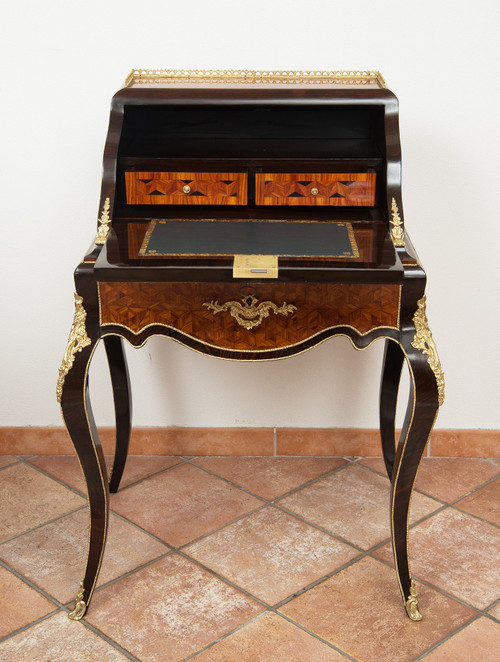 Bureau Ancienne Napoléon III, époque 19ème Siècle.france