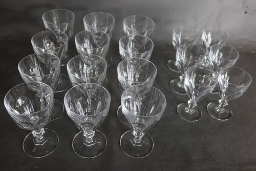 Service de verres en cristal